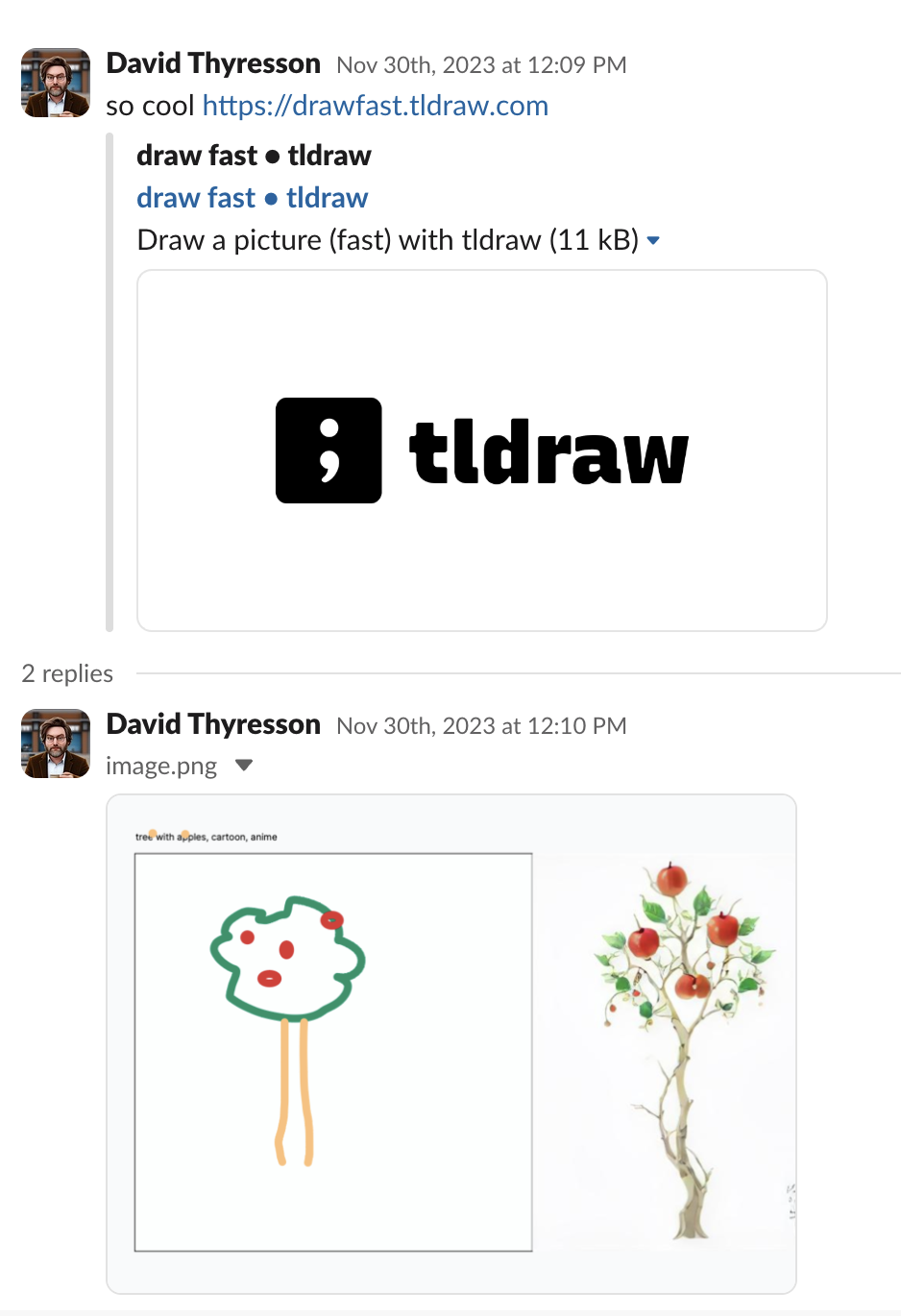 so cool. tldraw draw fast and fal.