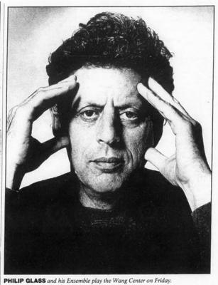 Phillip Glass — January 15, 1999 (Wang Center, Boston, MA) Concert